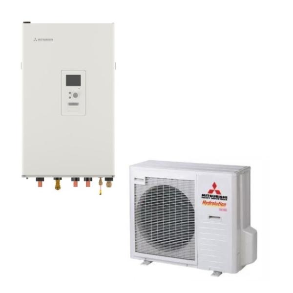 Термопомпа Mitsubishi Heavy Hydrolution HMS 100-W + FDCW71VNX-W (Hydrobox 8)