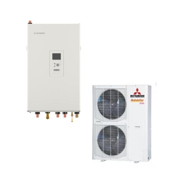 Термопомпа Mitsubishi Heavy Hydrolution HMS 140-S + FDCW140VNX-A (Hydrobox 16)