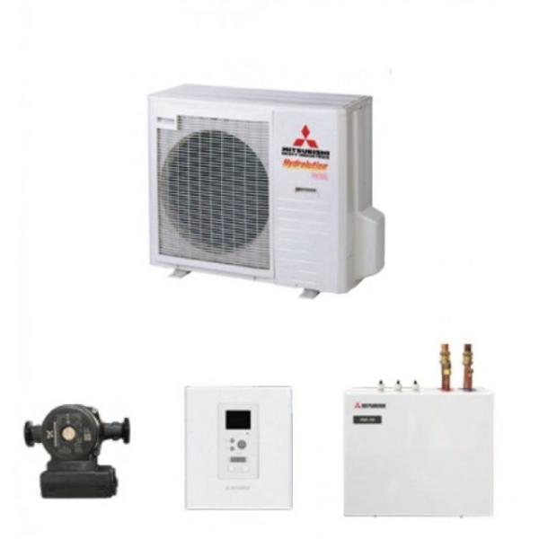 Термопомпа Mitsubishi Heavy Hydrolution HSB100-W + FDCW71VNX-W – отопление и охлаждане